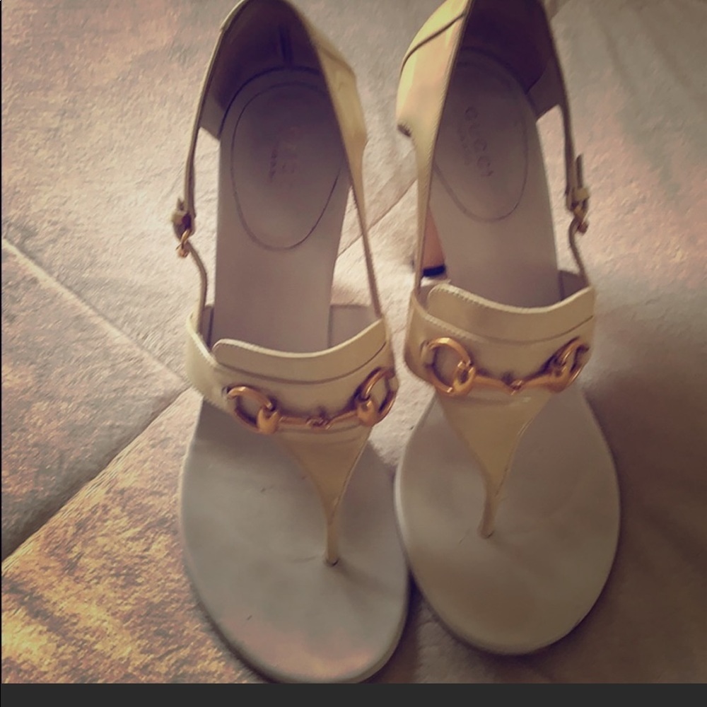 Gucci sandal pumps